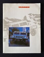 1998 Hummer Pickup Soft Top Hard Top Wagon Press Kit Factory Slides Brochure picture
