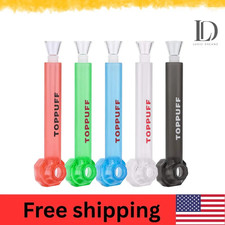 5-Pack  Top Puff Premium Portable Hookah Bottle Water Glass Bong Random Colors picture