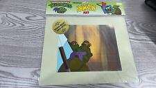 TMNT Original Production Animation Art Cel Cell 3  TURTLES Hard To Find With COA picture