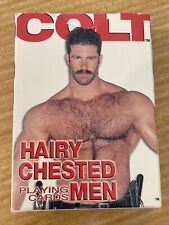 Colt Hairy Chested Men Playing Cards Novelty Bears Gay Erotica picture