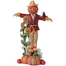 Jim Shore Heartwood Creek Fall Harvest Scarecrow Figurine, 7.28 Inch 6010679 picture