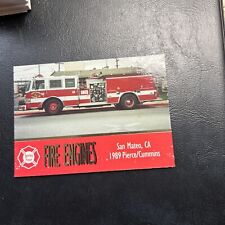 Jb29 Fire Engines Bon Air Series 4 Four 1994 #391 Pierce Cummins 1989 picture