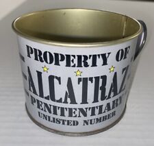 Vintage Property of Alcatraz Souvenir Penitentiary Tin Cup California picture