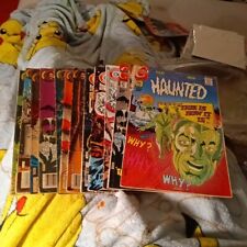 Haunted 12 Issue Charlton Comics Bronze Age Horror Lot Run Collection ditko art picture