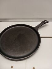 Lodge 90G Cast Iron Griddle Skillet Made In USA 10.5 inch Camp RUST NEEDS SEASON picture