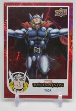 2022 Upper Deck Marvel Beginnings Thor #6 Red Supernova  picture