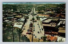 Nogales AZ-Arizona, Aerial Of The Fence, Antique, Vintage Souvenir Postcard picture