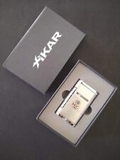 Xikar Allume Dual Jet Flame Cigar Lighter Brushed Aluminum HC Series NEW in Box picture