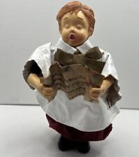 vintage paper mache choir boys Christmas Decor Holiday Status Figures Holiday picture