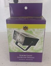 Spirit Halloween Battery Operated LED Strobe Light- NEW IN BOX picture