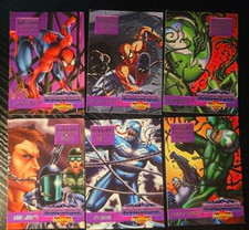 Marvel Overpower (1995) Mission: Separation Anxiety Cards (Spider-Man, Venom...) picture