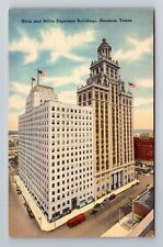 Houston TX-Texas, Niels And Millie Esperson Building, Antique, Vintage Postcard picture