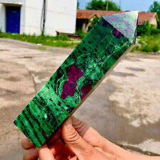 2.14LB  Restoration of natural red and green pillars and crystal Obelisk picture