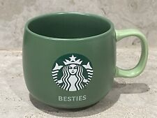 2020 Starbucks Mermaid Logo Coffee BESTIES Mug Stonewear Green 12 oz Cup picture