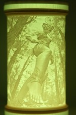 Marvel Rivals - Mantis Oceanic Harmony lithophane lamp - Psychadelic Fan Art picture