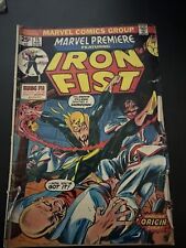 Marvel Premiere 15 Iron Fist Key Issue With MVS picture