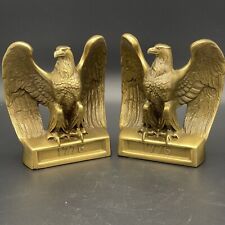 Philadelphia Manufacturing Co. Pair of Brass American Eagle 