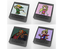 Zelda: Wind Waker Character Collection - Custom GameCube Memory Card Stickers picture