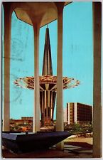 1968 Prayer Tower Oral Roberts University Tulsa Oklahoma OK Posted Postcard picture
