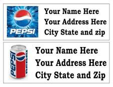 120 PEPSI COLA RETURN ADDRESS LABELS MANY CHOICES  picture