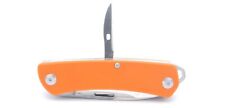 Two Sun Folding Knife/Multi-tool Orange Handle Plain Edge TS206-DROP picture