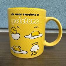 New The Many Emotions of Gudetama by Sanrio Large Coffee Mug Chill Whatever Bye picture