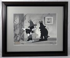 Ub Iwerks Flip Frog Cuckoo Murder Hand-Painted Ltd Ed Animation Cel Framed 1994 picture
