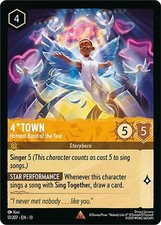 Disney Lorcana 4*Town - Hottest Band of the Year #17 Rare AOV NM picture