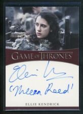 GAME OF THRONES IRON ANNIVERSARY ELLIE KENDRICK MEERA REED AUTO AUTOGRAPHS picture