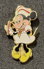 Disney Disneyland Pin - Cast Member - Nurse Minnie Mouse - Red Stripe Cap picture