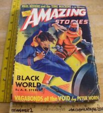 AMAZING Stories March 1940 pulp magazine AR Steber Paul Revere AW Bernal picture