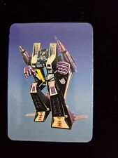 Transformers G1 Hasbro Action Cards 1985 101 Skywarp blue Variation  picture