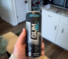 Bum Energy Gummy Thark Energy Drink Can “LIMITED EDITION” FROM GYMSHARK NY STORE picture