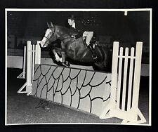1969 June Fallaw Equestrian Horse Jumping Show California Vintage Photograph picture