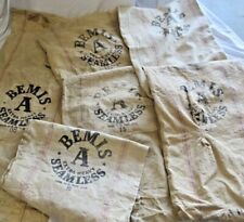 Bemis A Extra Heavy Seamless Vintage Cotton Feed Or Seed Sack picture