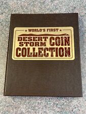 World's First Desert Storm Coin Collection Full Album (45 $5 Coins) with COA picture