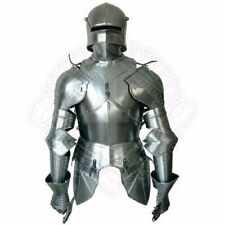 Medieval 20 gauge Steel Half-suit of armour, Gothic Body Armor Cuirass picture