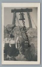 RPPC Hikers on Summit Mount MT RUBIDOUX Riverside CA Real Photo Postcard picture