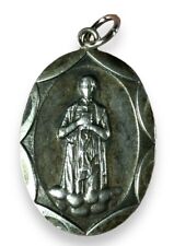 Vintage Sterling Silver St. Gerard Majella Medal Mothers Childbirth Pregnancy picture