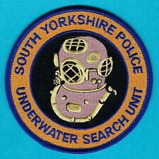 SOUTH YORKSHIRE UNITED KINGDOM POLICE UNDERWATER SEARCH UNIT DIVE TEAM PATCH picture