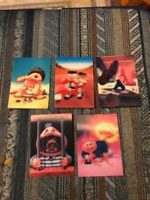 2011 TOPPS GARBAGE PAIL KIDS FLASHBACK 3 3D COMPLETE 5 CARD INSERT SET picture