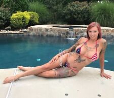 Anna Bell Peaks Sexy Tattoo Girl Photo 8X10 Hot Glamour Actress Model 2MOAP16  picture