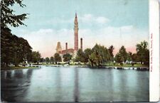 Detroit Michigan Postcard Water Works Park 1910 BI picture