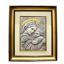 Large Icon Silver & Frame Wooden - Maternity picture