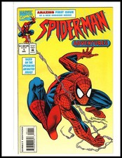 Spider-Man Adventures #1, 10 Rarer Yellow Cover, 1st Animated Series Venom VF/NM picture