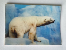 1987 Cracker Jack Prize Endangered Species Peregrine Falcon Tilt Card Toy picture