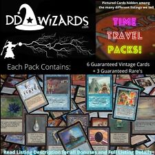 DDWizard's Time Travel Repacks (6 Vintage Cards and 3 Rares Per Pack Guaranteed) picture