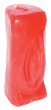 Red Female Gender Vagina candle 6 1/2