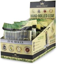King Palm | XL | Natural | Prerolled Palm Leafs | 8 Packs of 35 Each = 200 Rolls picture