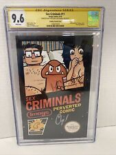 Sex Criminals #11 (Image, 2015) O'Malley NES Homage Variant Cover Signed CGC 9.6 picture